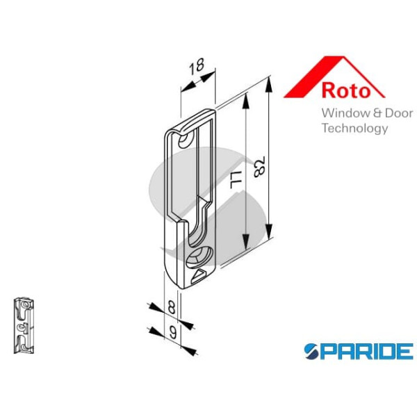 INCONTRO NOTTOLINO V A4 DX I9 PB18 289321 ROTO FRESABILE