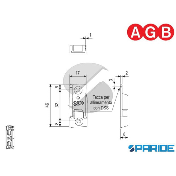 INCONTRO PER CREMONESE A12 SX A480120503 AGB