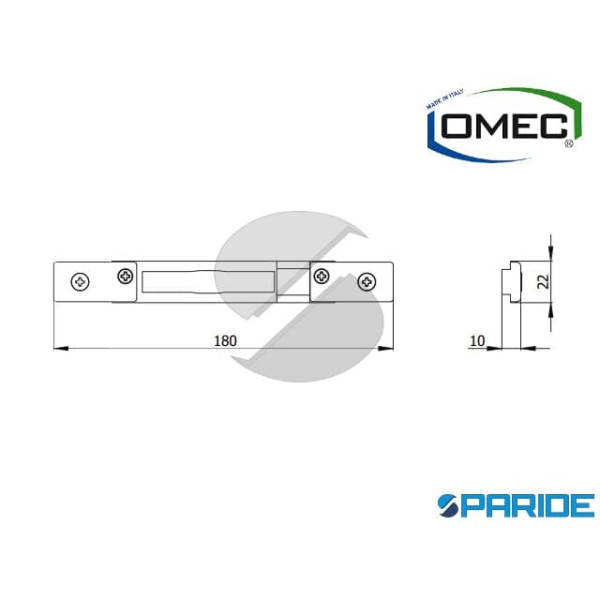 INCONTRO REGOLABILE INOX 02381 X OMEC