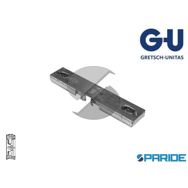 INCONTRO SCROCCO PORTA A12 INTERASSE 9 CON RULLO G-U