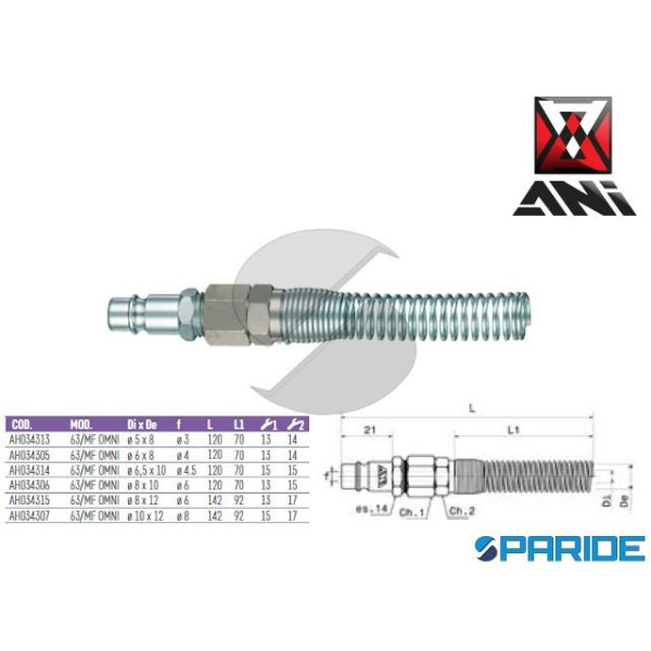 INNESTO RAPIDO D 6,5X10 MM 63\MF OMNI AH034314 PRO...