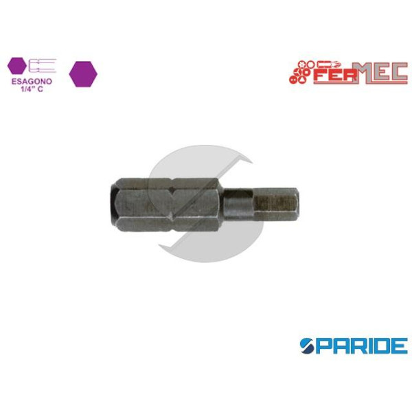 INSERTO A BRUGOLA 1\4 1,27 MM L 25 MM 12067 FERMEC