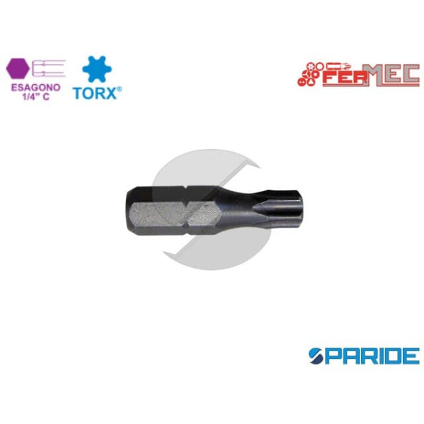 INSERTO A BRUGOLA 1\4 TX10 L 25 MM 12093 FERMEC