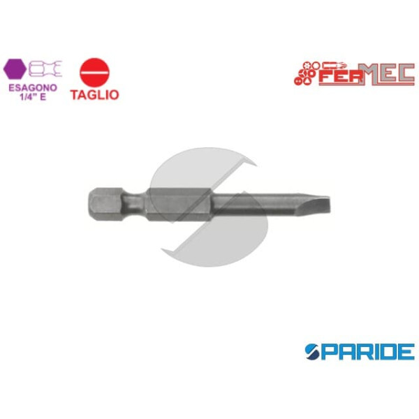 INSERTO A TAGLIO 1\4 8 MM L 50 MM 13009 FERMEC