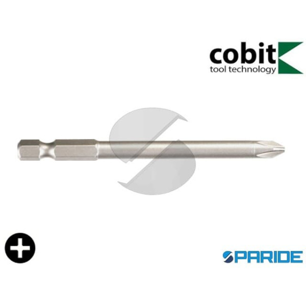 INSERTO CROCE 1\4 PH2 L 90 MM E 6,3 TORSION COBIT