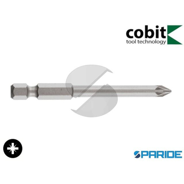 INSERTO CROCE 1\4 PZ1 L 70 MM E 6,3 TORSION COBIT