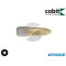 INSERTO CROCE 1\4 PZ3 L 25 MM C 6,3 ZIRCONIO COBIT