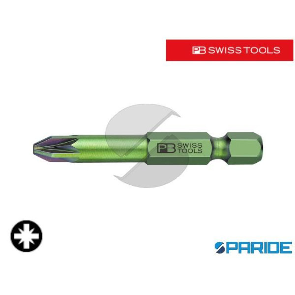 INSERTO POZIDRIV 1\4 PZ1 PB E6.192\1 SWISS TOOLS