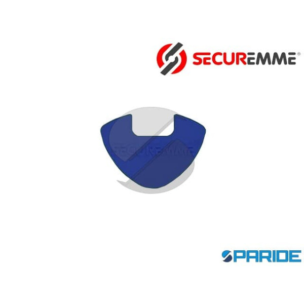 INSERTO SCUDETTO CILINDRO EVOK NYLON AZZURRO