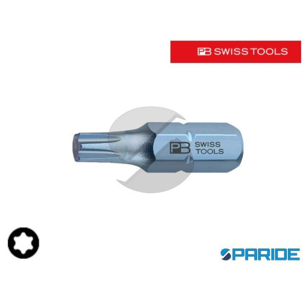 INSERTO TORX 1\4 T10 PB C6 400\10 SWISS TOOLS