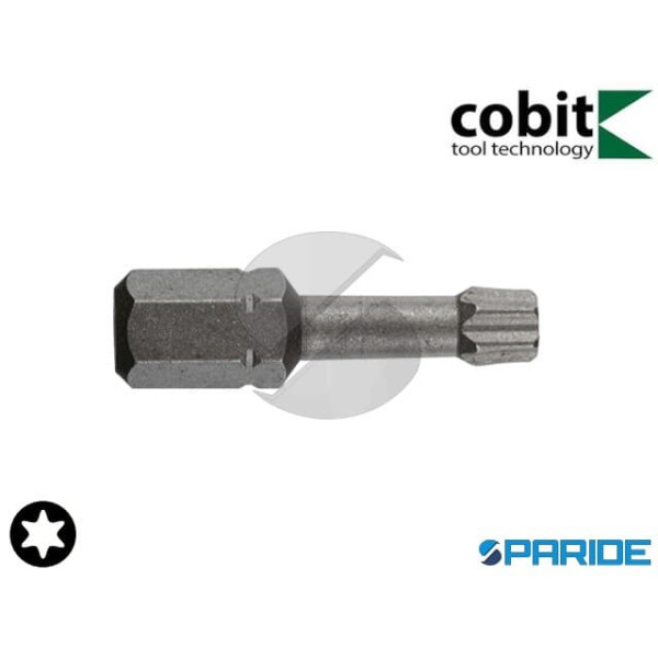 INSERTO TORX 1\4 TX20 L 25 MM C 6,3 TORSION COBIT