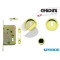 KIT 4B PER PORTE SCORREVOLI OTTONE LUCIDO CON SERRATURA 6GM98717812 GHIDINI