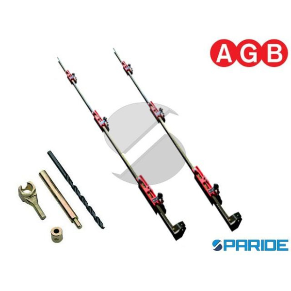 KIT ATTREZZI GUIDA CERNIERE REGISTRABILI 14-16 AGB...
