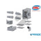 KIT AUTOPORTANTE GUARDIAN KD2100 100 FAC APERTURA FINO A 6 MT