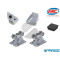 KIT AUTOPORTANTE KD1000 080 FAC PORTATA 300 KG APERTURA FINO A 5 MT