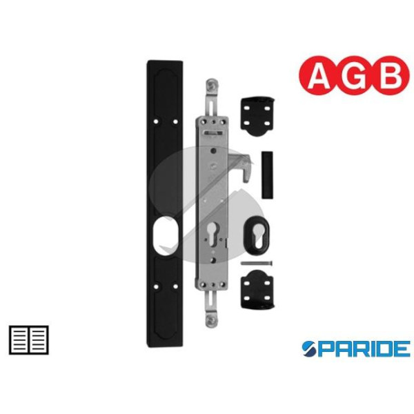 KIT BASE ARIETE TRIPLEX NERO H341010099 AGB ABACO