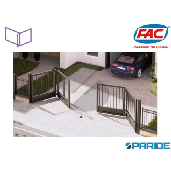 KIT BI-FOLDING CON CARDINE PER TUBOLARE QUADRO 50 MM KC7101 360 FAC