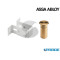 KIT CAVALLOTTO REGOLABILE ALTO BASSO BIANCO ASSA ABLOY