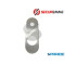 KIT PLACCA D 46 MM INT 85 MM 4501KCS OTTONE CROMO SATINATO SECUREMME