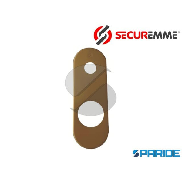 KIT PLACCA D 46 MM INT 85 MM 4501KF4 BRONZO SECURE...