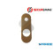 KIT PLACCA D 46 MM INT 85 MM 4501KF4 BRONZO SECUREMME