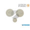 KIT PORTE SCORREVOLI 0589 PORRO BIANCO OPACO MANIGLIA INCASSO MAGNETICA Q6