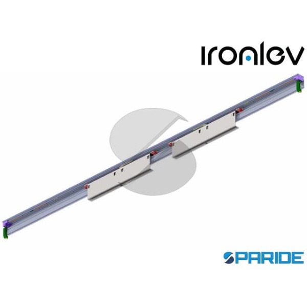 KIT PORTE SCORREVOLI PARTY 200 KG W1900 WD39300 IR...
