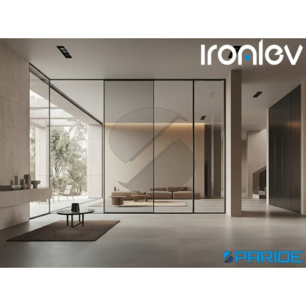 KIT PORTE SCORREVOLI PARTY 50 KG W1100 WD37700 IRONLEV LEVITAZIONE MAGNETICA