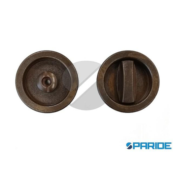 KIT PORTE SCORREVOLI TONDO D 60 MM BRONZATO Q8