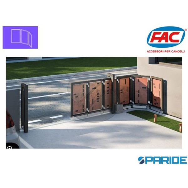 KIT RADIUS ANTA PRINCIPALE CURVA 1 MT KA8103 100 FAC
