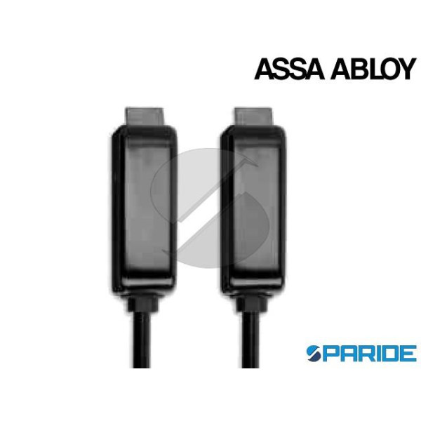 KIT SCROCCHI VERTICALI NF9830NEW ASSA ABLOY NERO P...