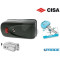 KIT SERRATURA ELETTRICA 1A731 CISA + CILINDRO C28 PLUS MOTTURA