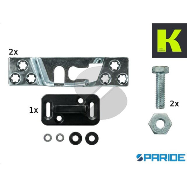 KIT STAFFE FISSAGGIO CLASSICO MAGNUS ABS 0500 KRON...