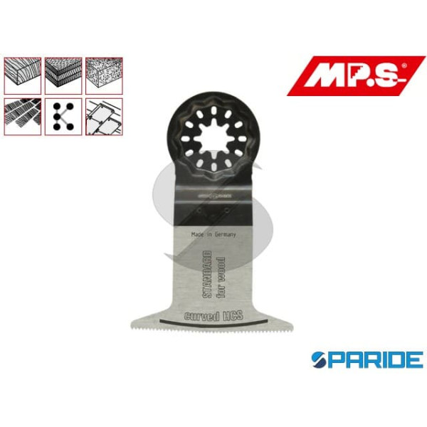 LAMA BIMETALLICA 50X65 MM 3902 MPS PER LEGNO PER U...