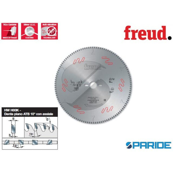 LAMA CIRCOLARE 250X30 MM LU1L0200 100 DENTI FREUD