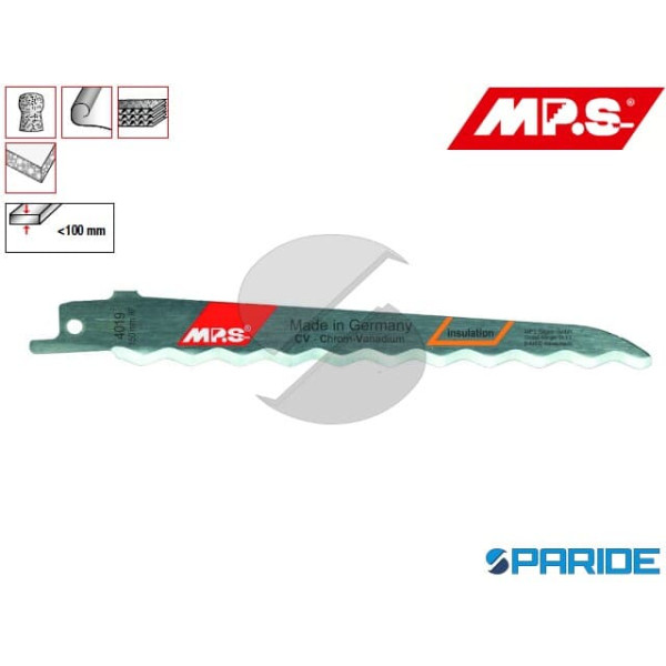 LAMA SEGHE A GATTUCCIO L 130 MM 4019 MPS PER MATER...