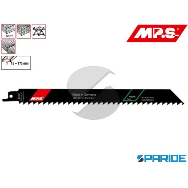 LAMA SEGHE A GATTUCCIO L 210 MM 4032 MPS PER LEGNO...
