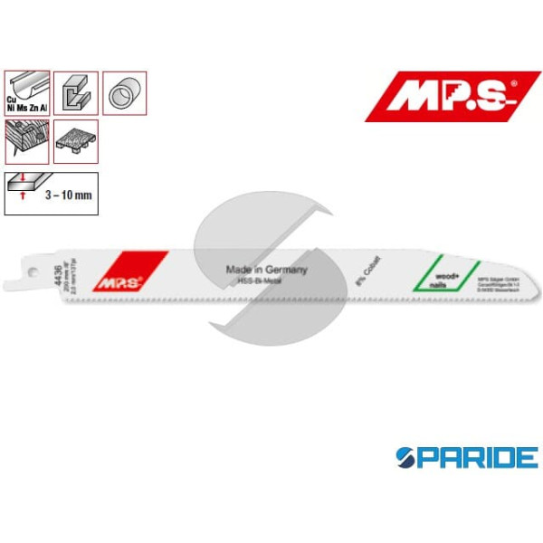 LAMA SEGHE A GATTUCCIO L 210 MM 4437 MPS PER LEGNO...