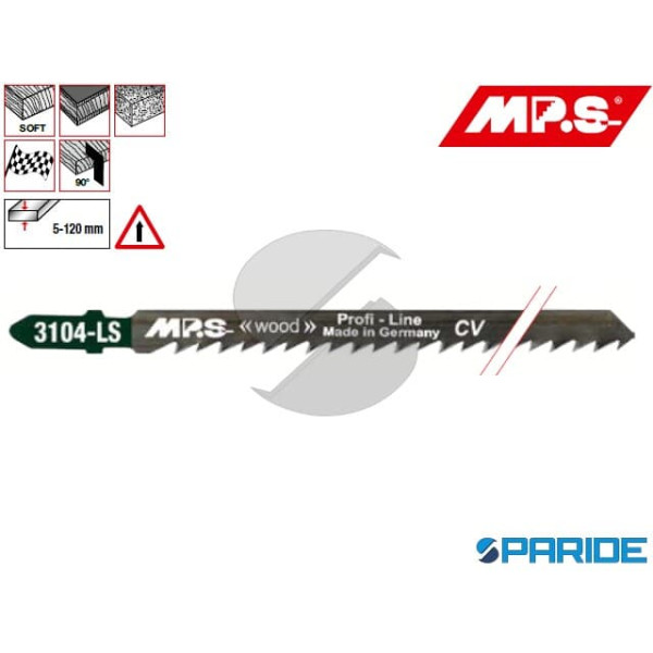 LAMA SEGHETTO ALTERNATIVO L 110 MM 3104-LS MPS PER...