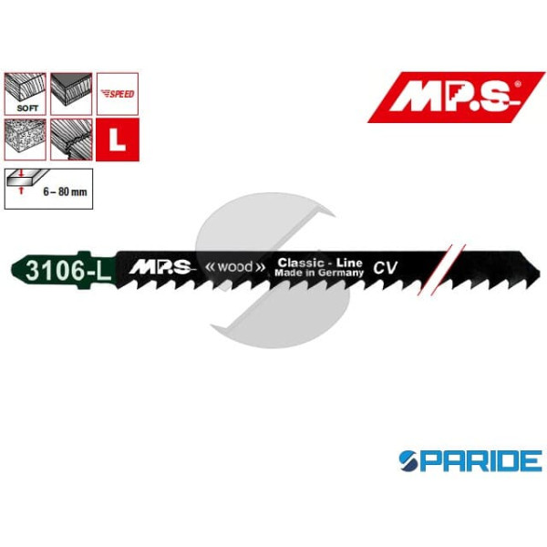 LAMA SEGHETTO ALTERNATIVO L 110 MM 3106-L MPS PER ...
