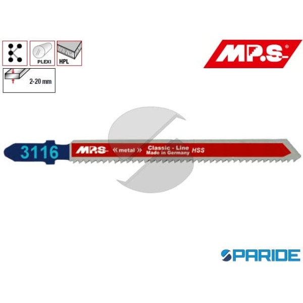 LAMA SEGHETTO ALTERNATIVO L 75 MM 3116 MPS PER PAN...