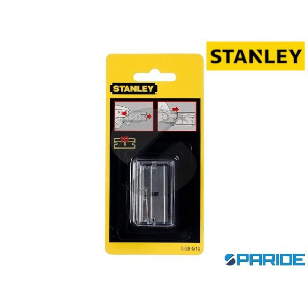 LAME RASOIO 0-28-510 STANLEY PER RASCHIETTO DECORA...