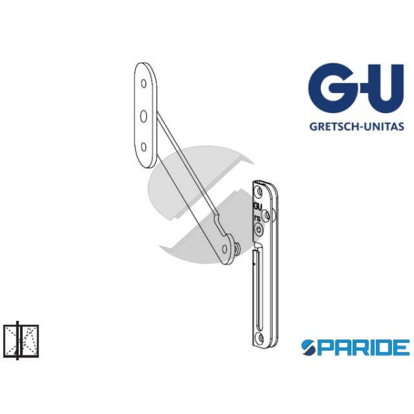 LIMITATORE DI APERTURA STANDARD SX BILICO G-U 27\27 5-20143-00-L-1