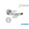 MANIGLIA 150 ADRY MARIVA CROMO SATINATO FORO PATENT