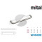 MANIGLIA 3070 ACR MITAL METALLO CROMO PER MOBILI