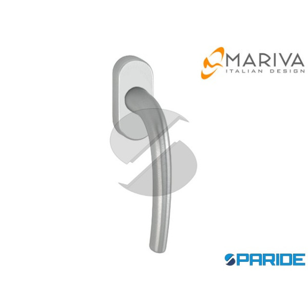 MANIGLIA BASTONE PESANTE 160P DK OVALE CROMO SATIN...
