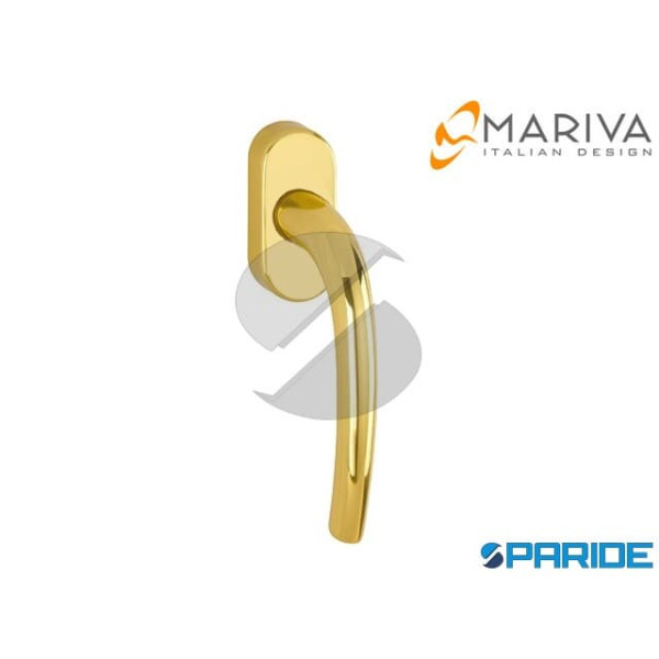 MANIGLIA BASTONE PESANTE 160P DK OVALE OTTONE LUCI...