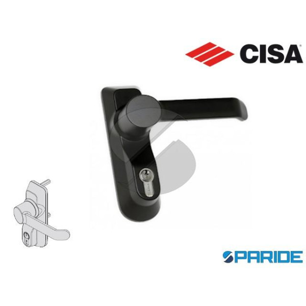 MANIGLIA CON CILINDRO INFERIORE 07078 68 CISA