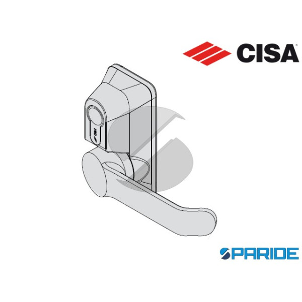 MANIGLIA CON CILINDRO SUPERIORE 07078 36 CISA