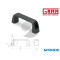 MANIGLIA CON FORI NERA MF\117 D 8,5 MM PASSANTI
